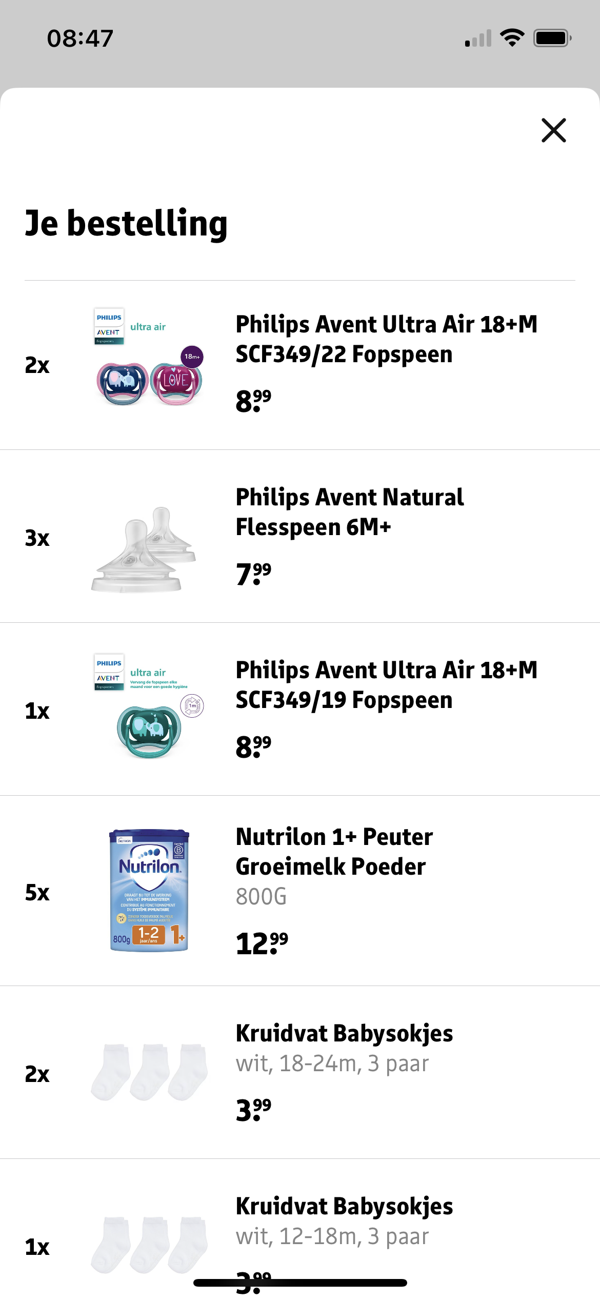 Babydeals Kruidvat - veel voordeel