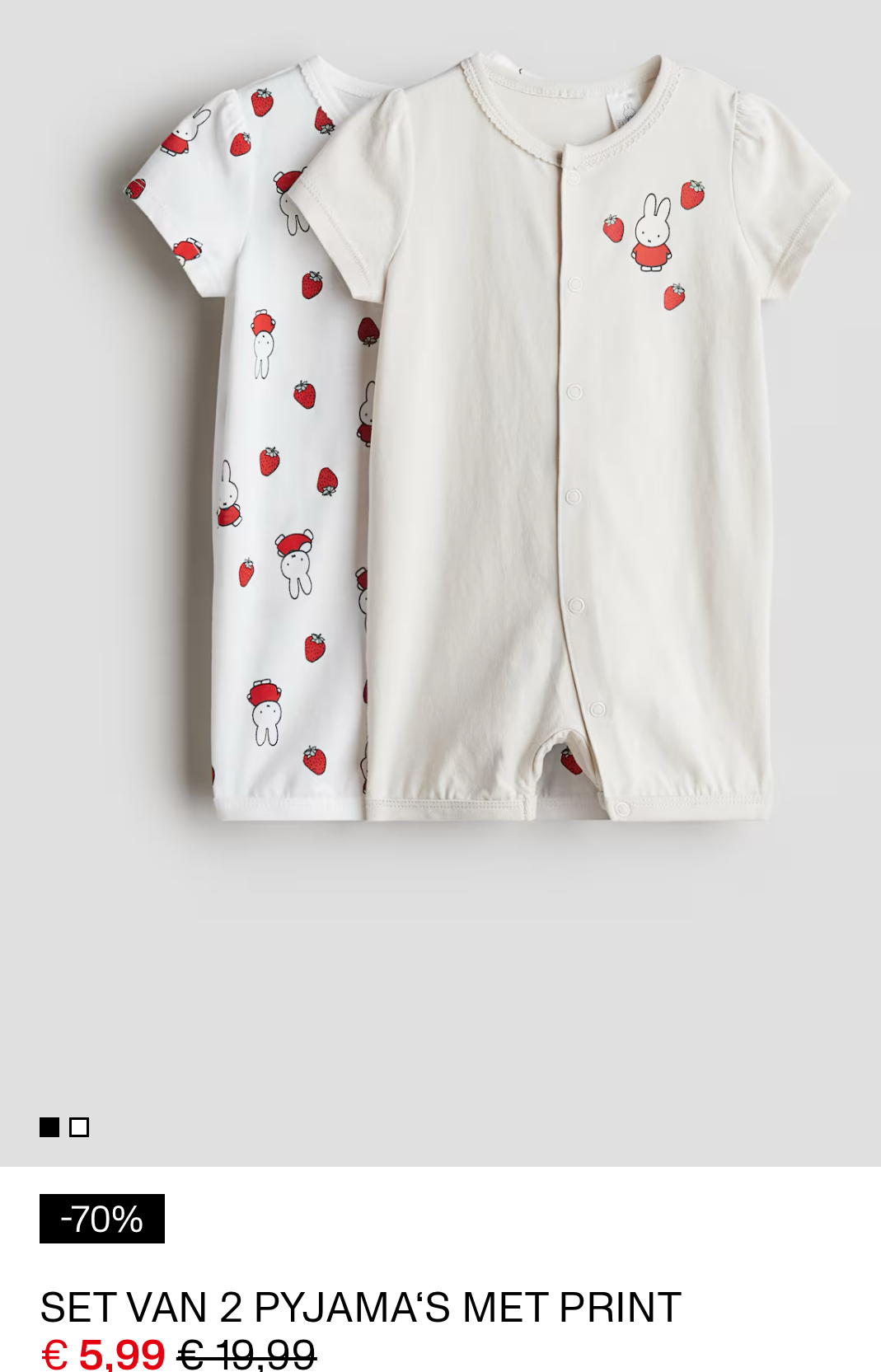 Pyjama’s Nijntje -70%