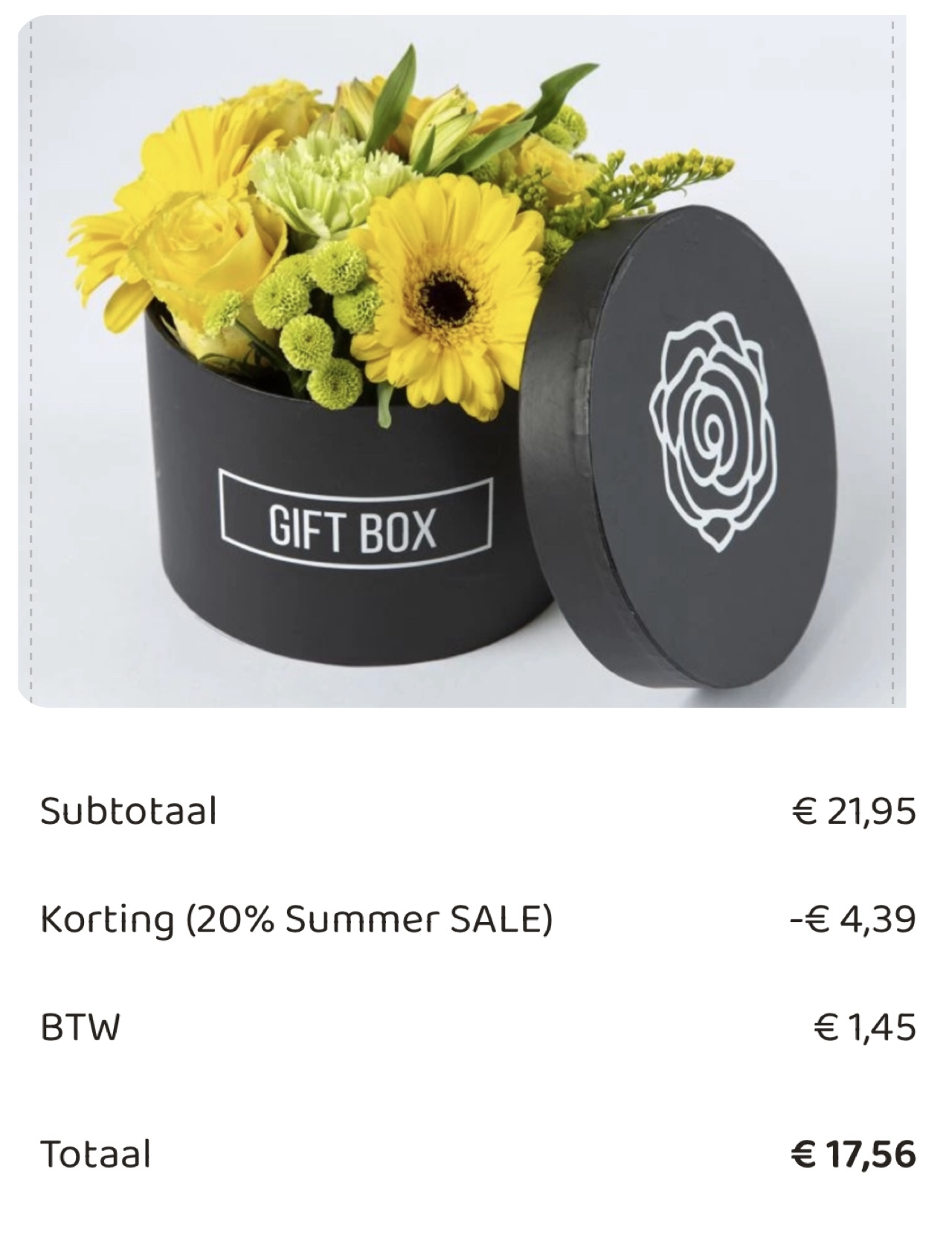 Kortingscode bloomgift