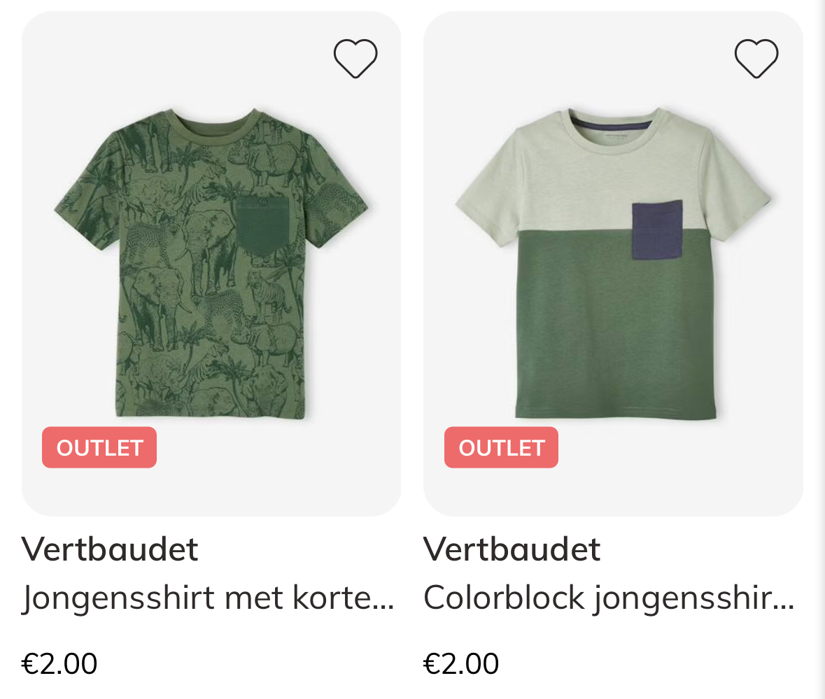Vertbaudet outlet