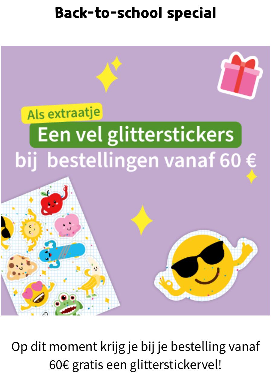 Kortingscode stickerkid