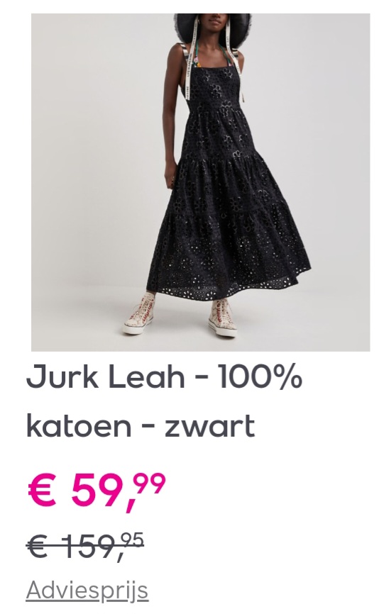 Desigual zwarte jurk