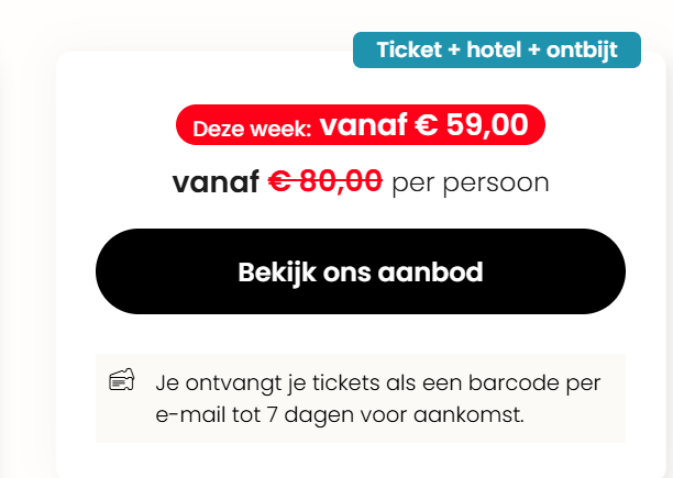 Movie Park Germany + hotel vanaf € 59 per persoon 🎢