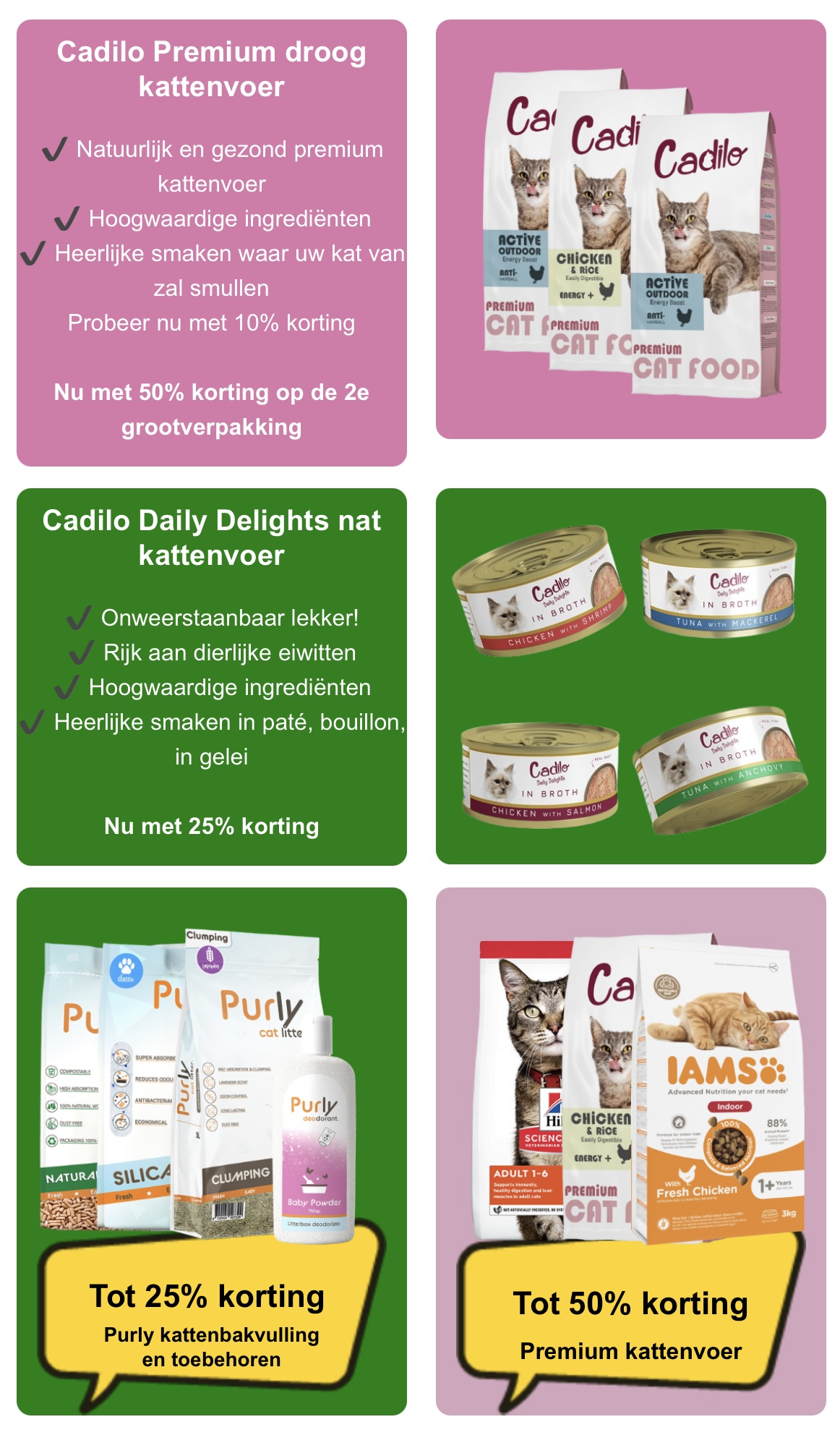 Cadilo Premium Kattenvoer