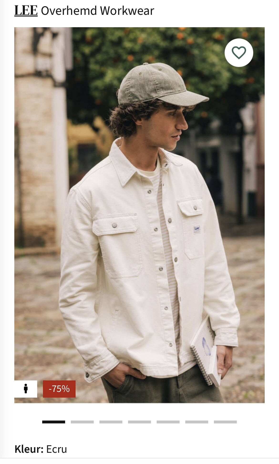 LEE overhemd workwear -75%