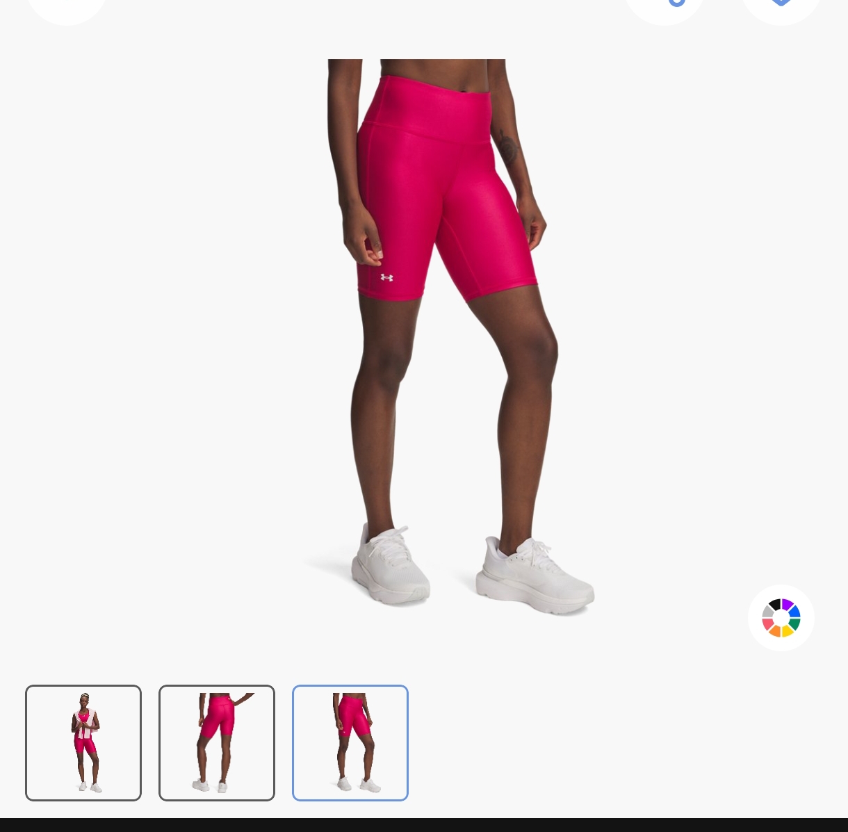 Under armour fietsshort dames