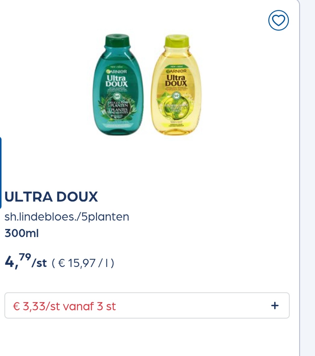 Ultra doux in promo