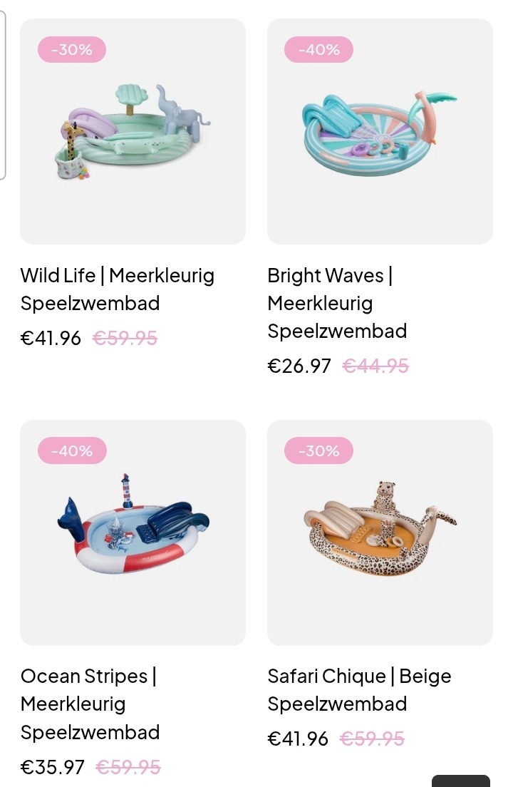 Tot -50% op zwembaden bij Swim Essentials