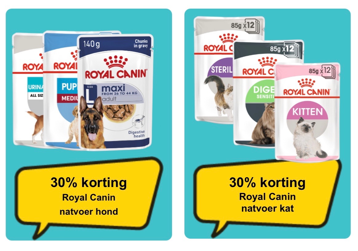 Royal Canin natvoer