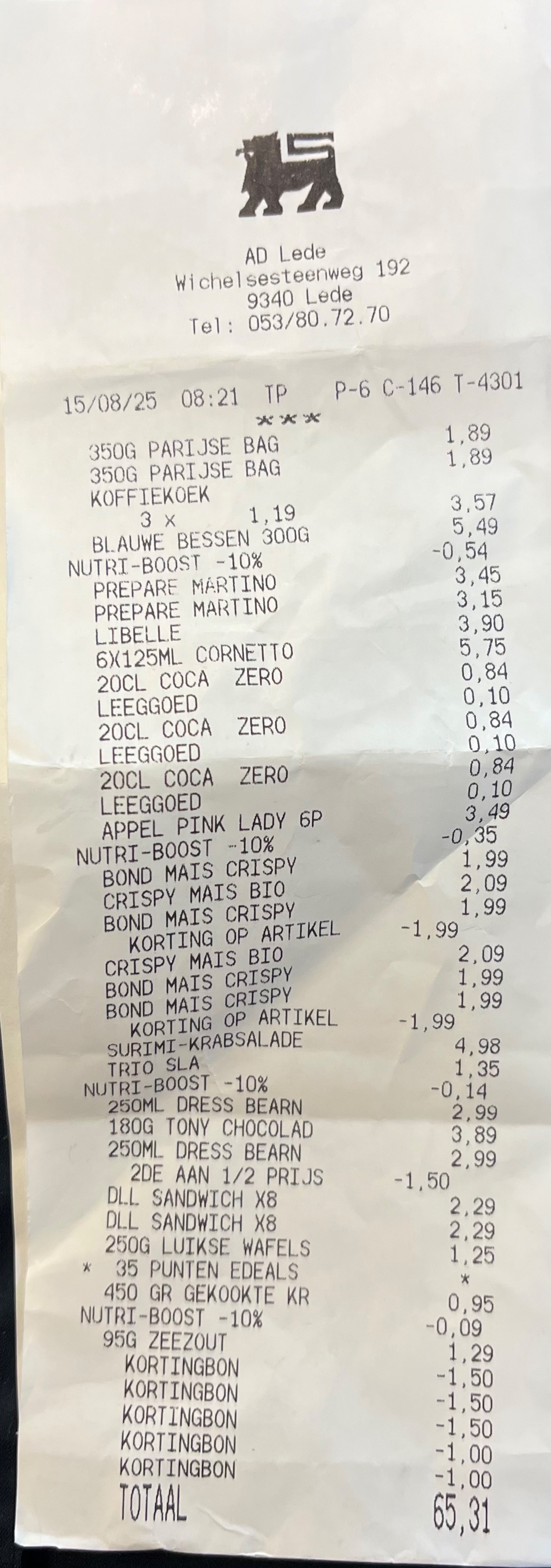 Delhaize Bonduelle maïs en vdm dressing Bearnaise in promo