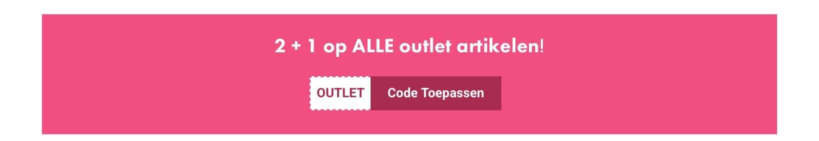 Easytoys 2+1 bovenop de outlet kortingen