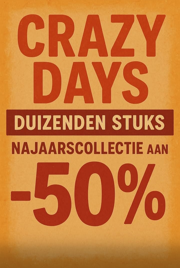 Crazy Days bij Randum -50% op najaarscollectie