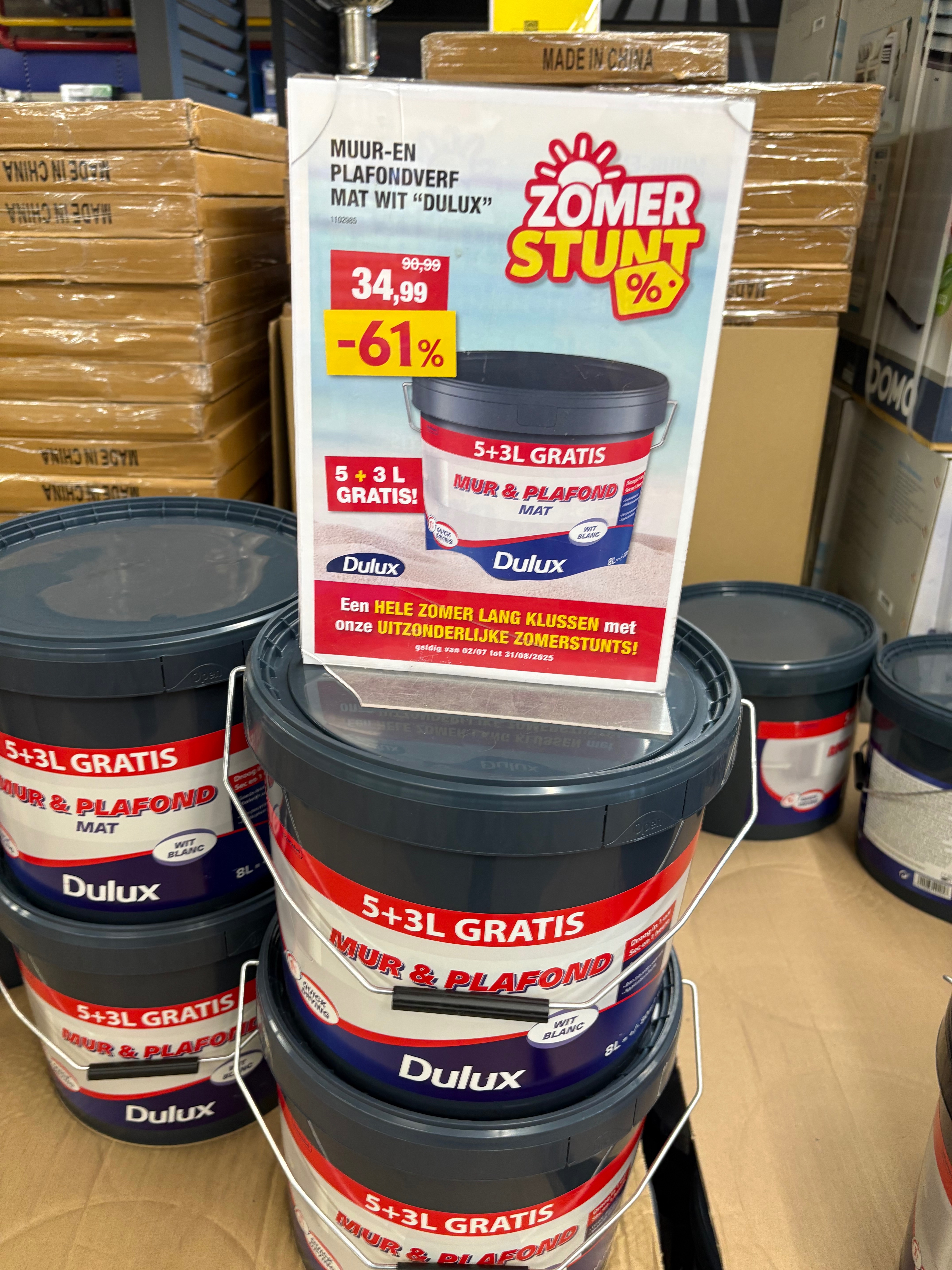 Dulux muur- en plafondverf
