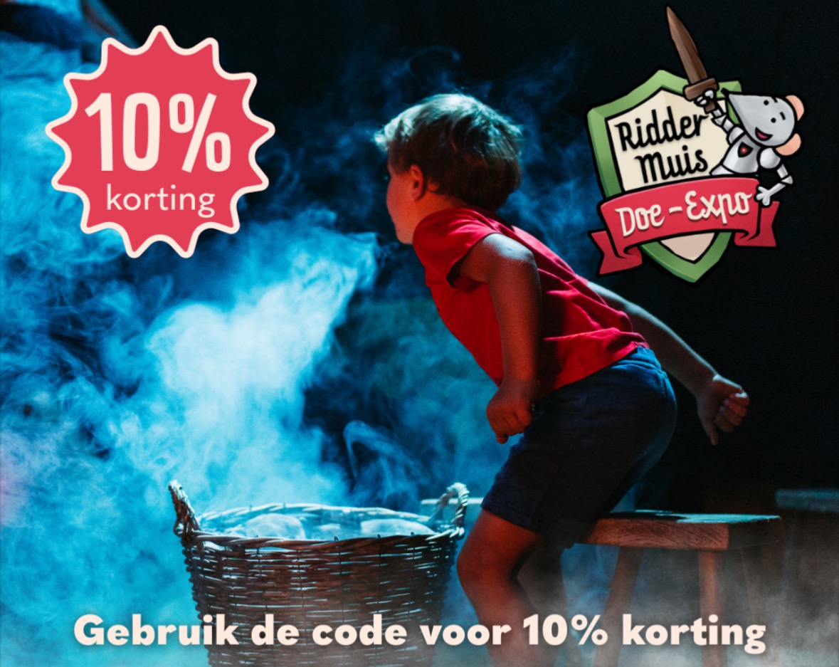 10% last minute korting Ridder Muis
