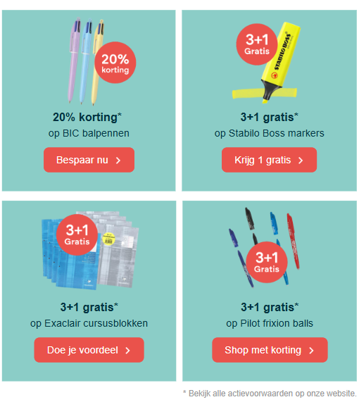 Back to school acties bij Standaard Boekhandel 📝