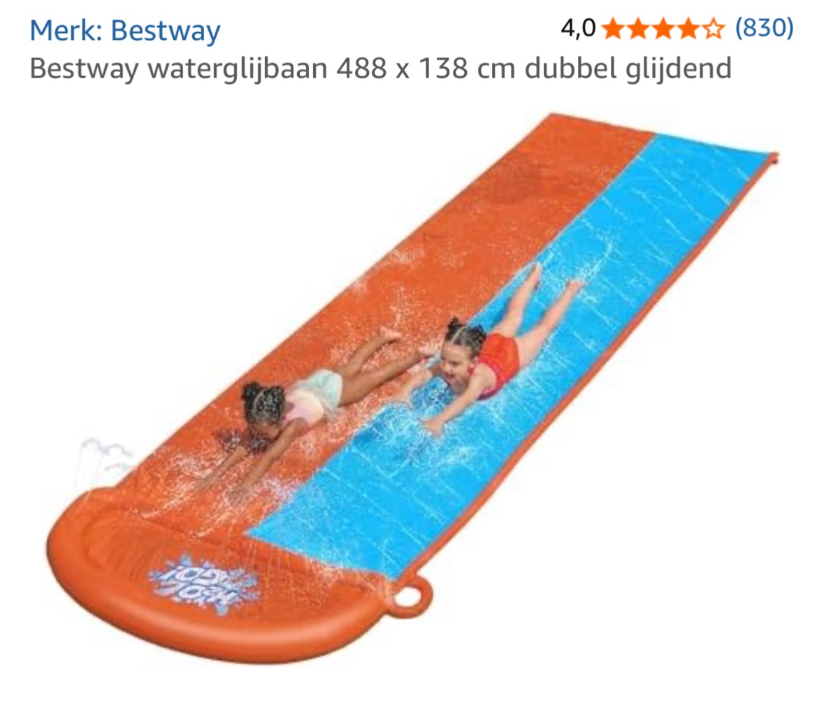 Bestway waterglijbaan