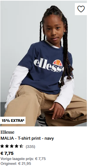 Laatste dag korting + 15%* EXTRA bij Zalando