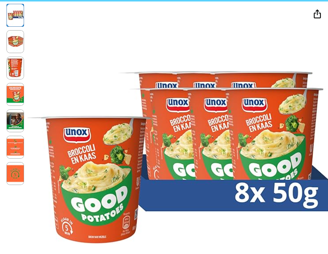 Unox Broccoli en Kaas: Good Potatoes