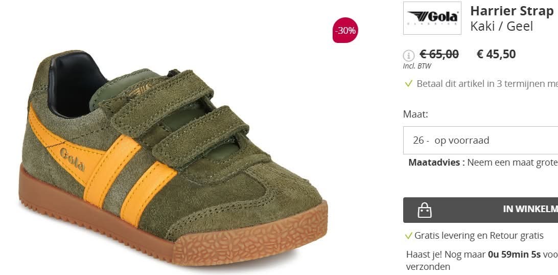 10% extra korting bovenop de sale bij Sarenza