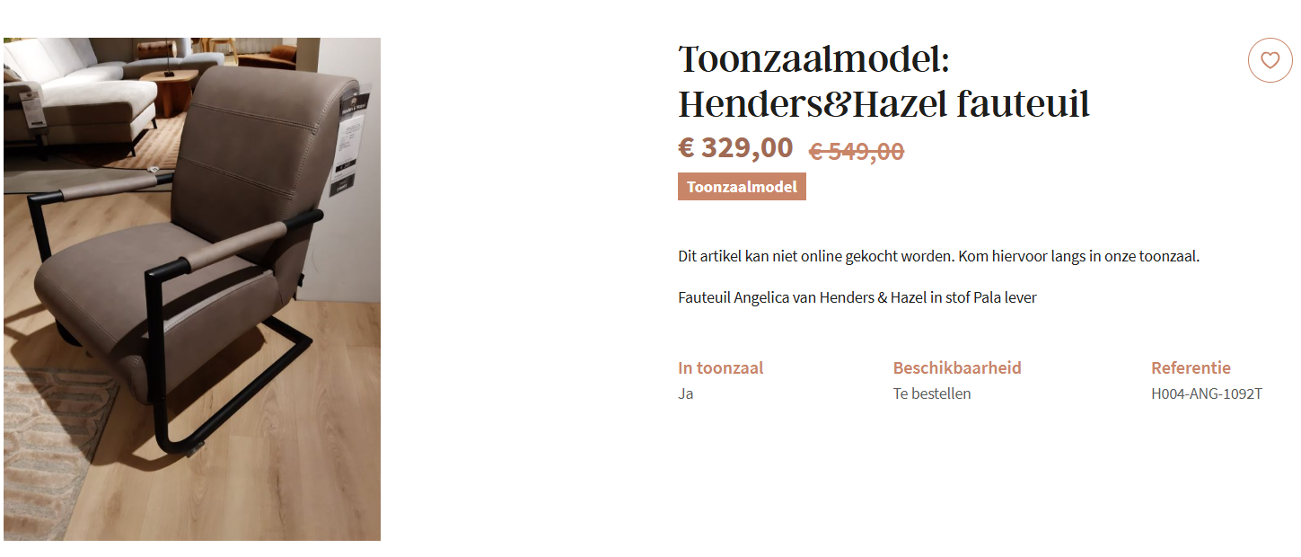 Hoge korting op toonzaalmodellen bij Gero Wonen + andere promo's