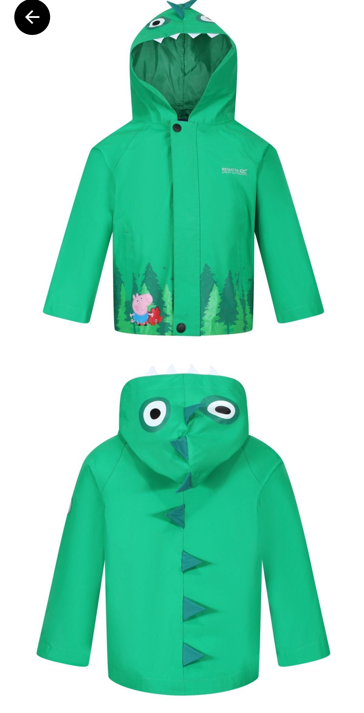Waterdichte regenjas voor kinderen