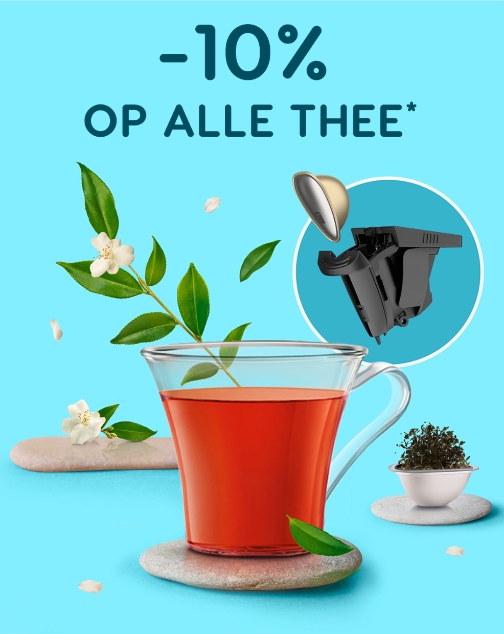 -10% op alle thee van SPECIAL.T + gratis infuser ☕️