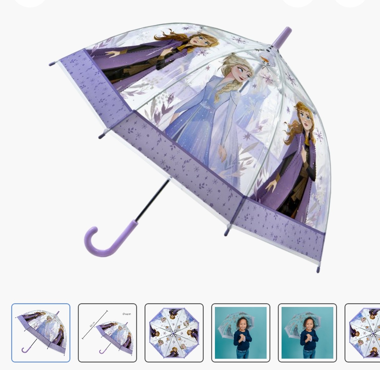 Paraplu frozen aan 7,99€