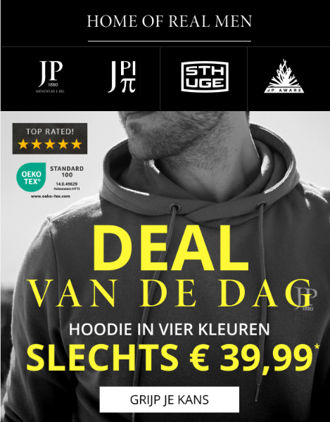 Ulla popken: hoodie van €69.99 voor €39.99