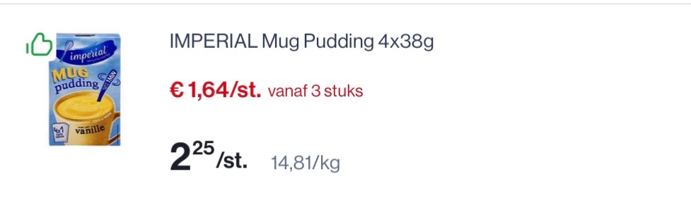 Imperial pudding en bakmeel in promo,