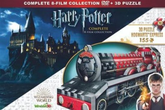 Harry Potter dvd collectie en puzzel