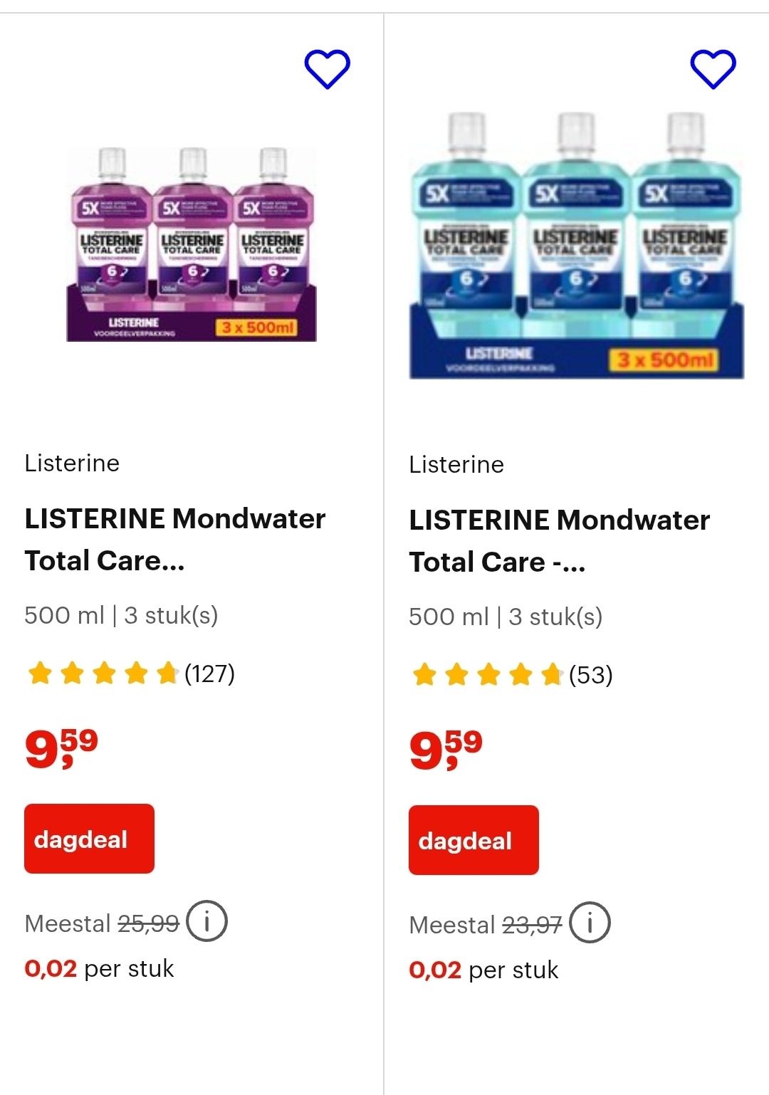Dagdeak: Listerine aan hoge korting bij bol.com