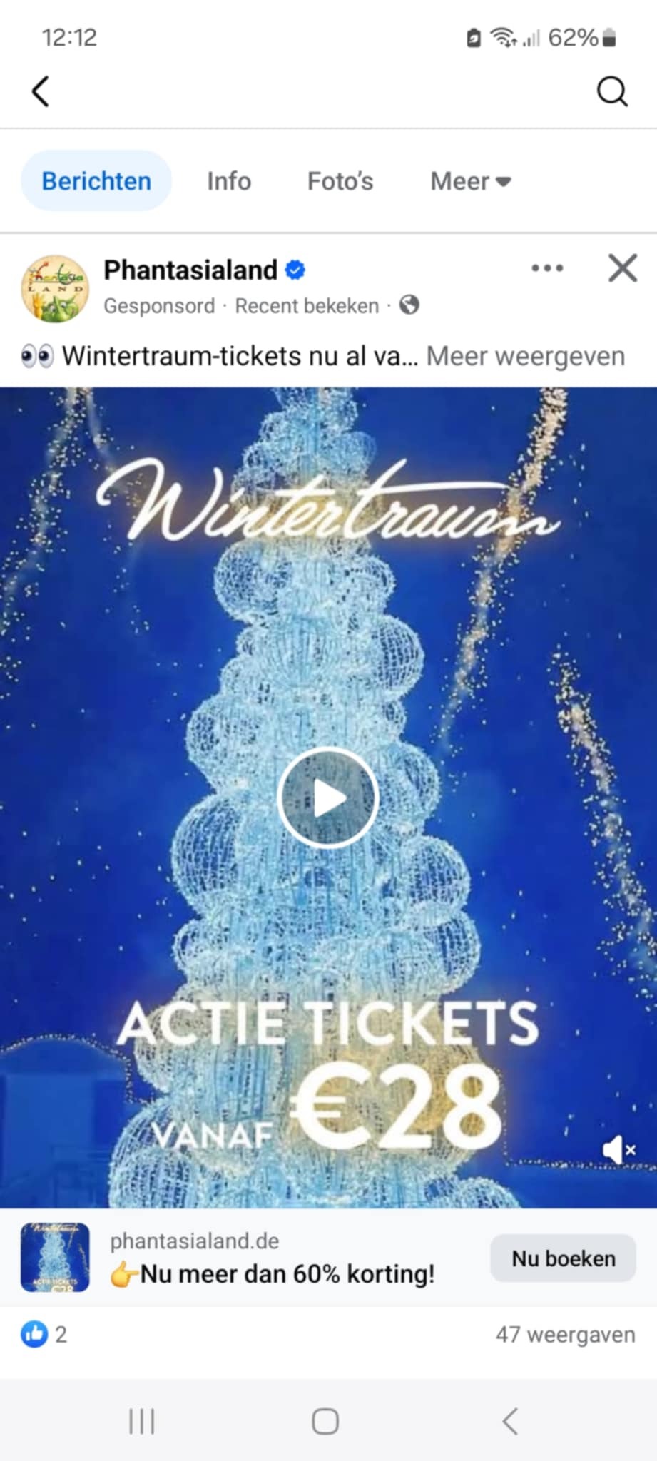 Phantasialand wintertraum tickets vanaf €28