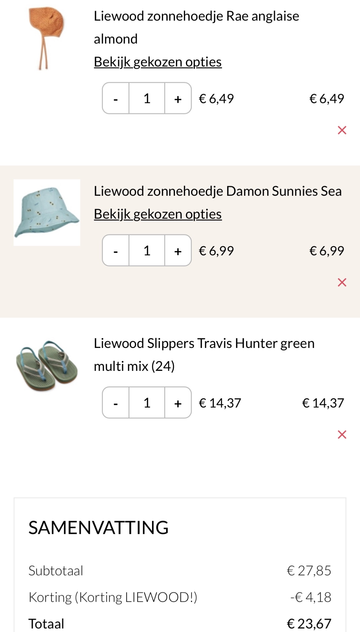 Enkel vandaag -15% op Liewood bij kidsdeco