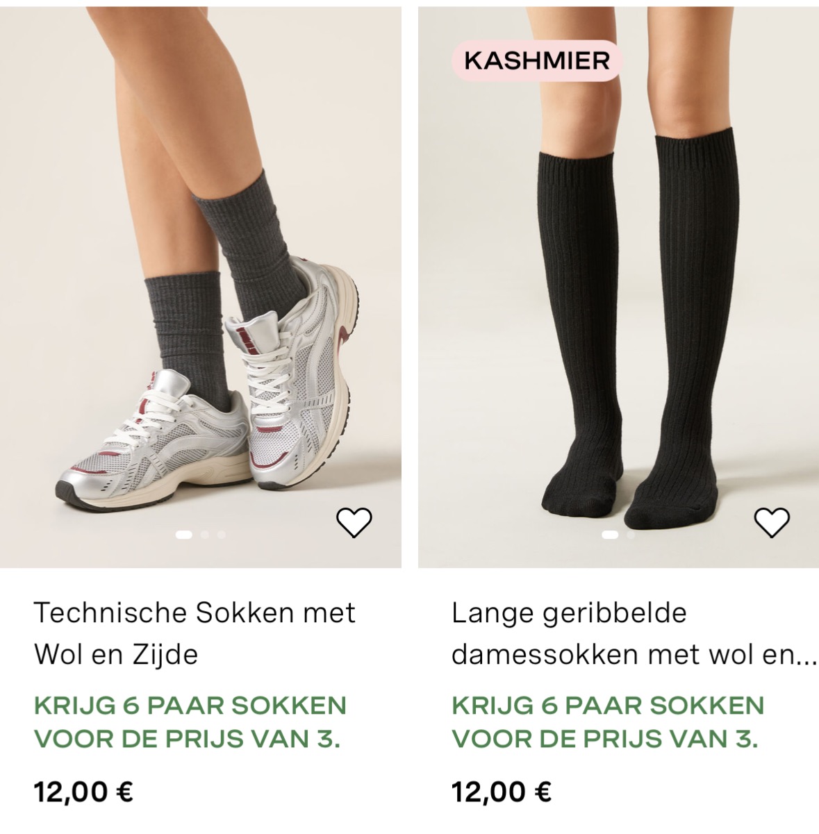 Sokken 3+3 gratis bij Calzedonia