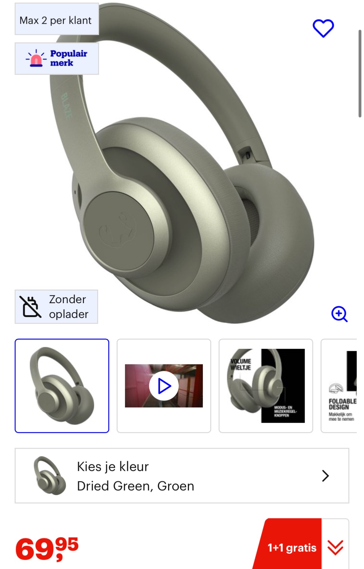 Fresh 'n Rebel Clam Blaze 1+1 gratis