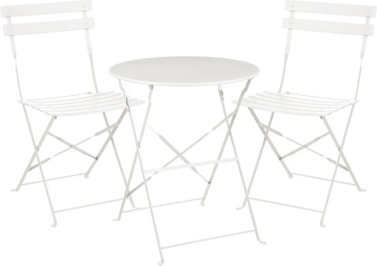 Metalen bistro set