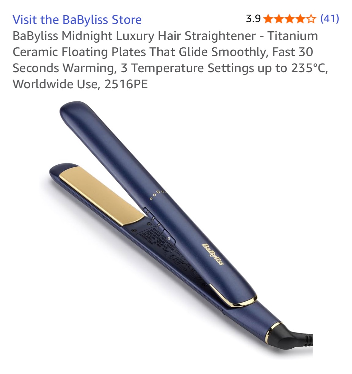 Babyliss stijltang -69%