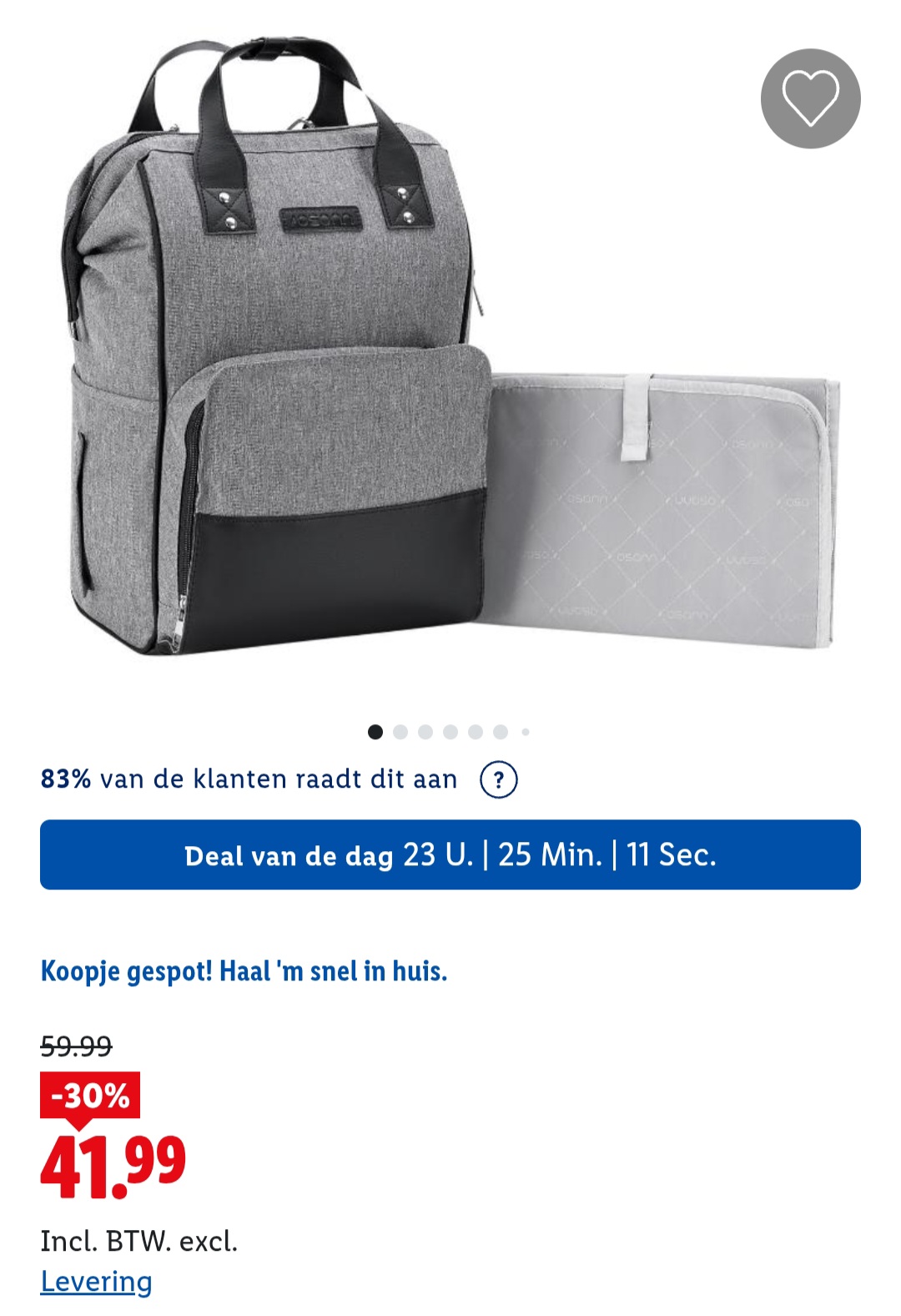 Lidl Dagdeal: Osann luiertas -30%