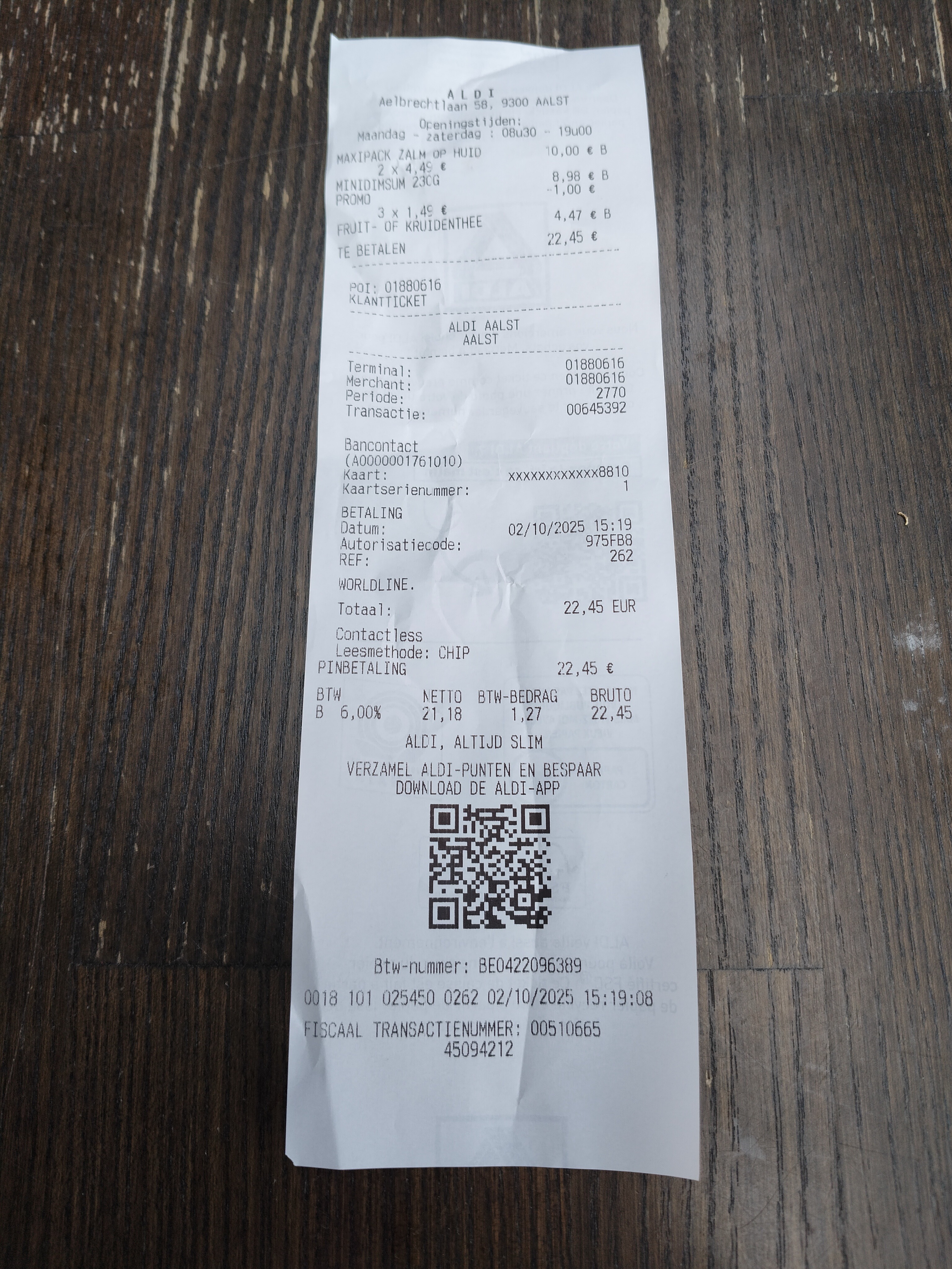 Zalm aan €13,33 en €1 korting op mini dimsums bij Aldi