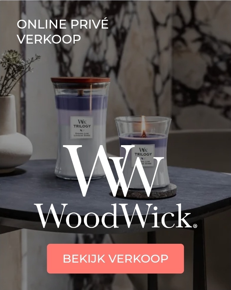 WoodWick tot -40% 🕯