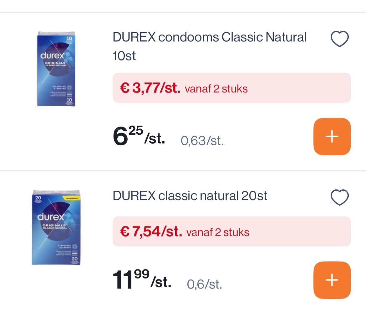 Durex condooms en glijmiddel in promo