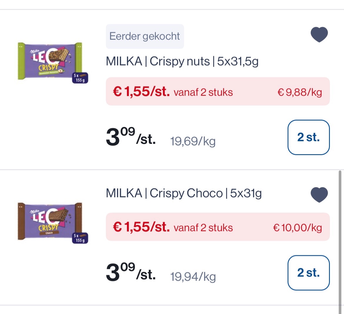 Milka Leo crispy -50%