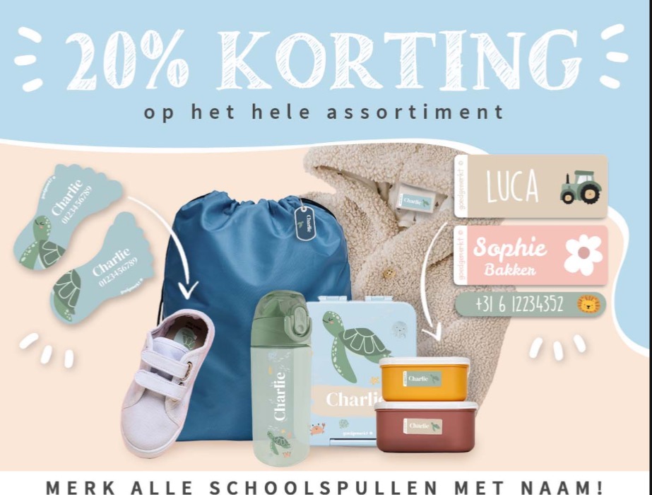 Kortingscode goedgemerkt