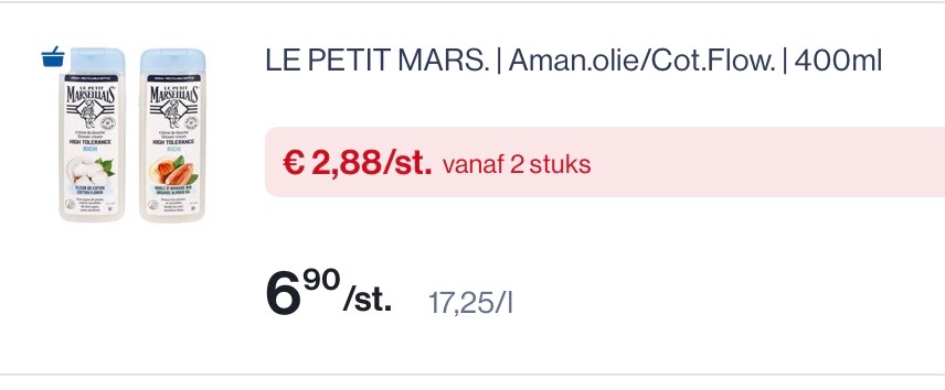 Le petit marseillais aan mooie prijzen