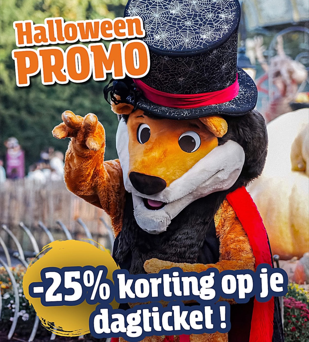 Halloween promo Bellewaerde