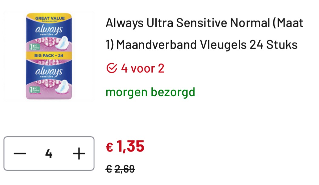 4 voor 2 bij Joybuy
