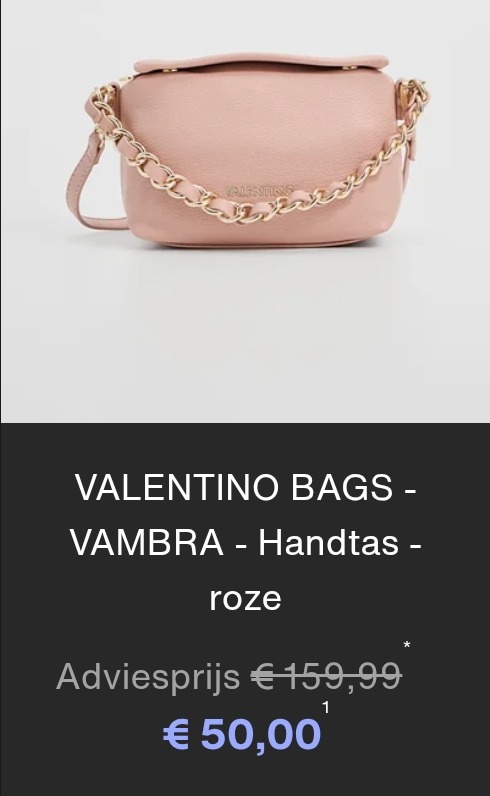 Valentino handtassen aan 70% korting 😱😍