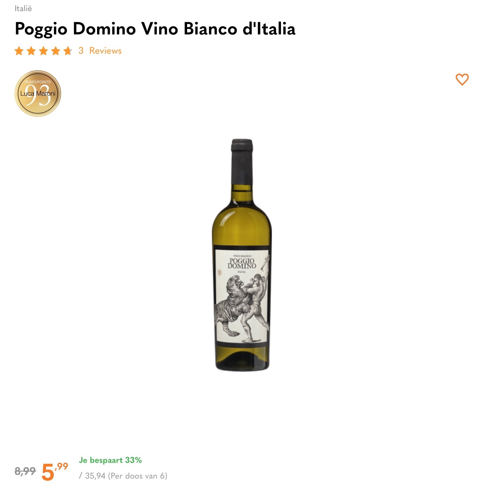 Poggio Domino Vino Bianco d'Italia