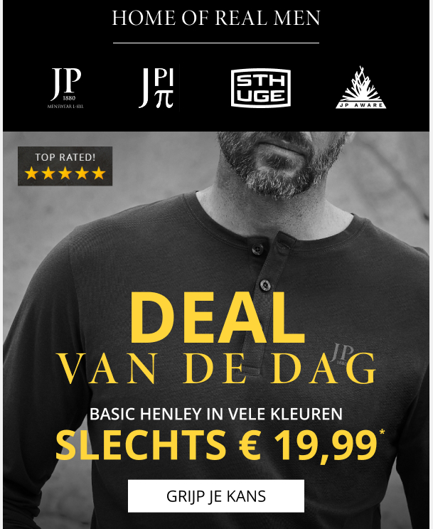 Ulla popken: basic shirt van €29.99 voor €19.99