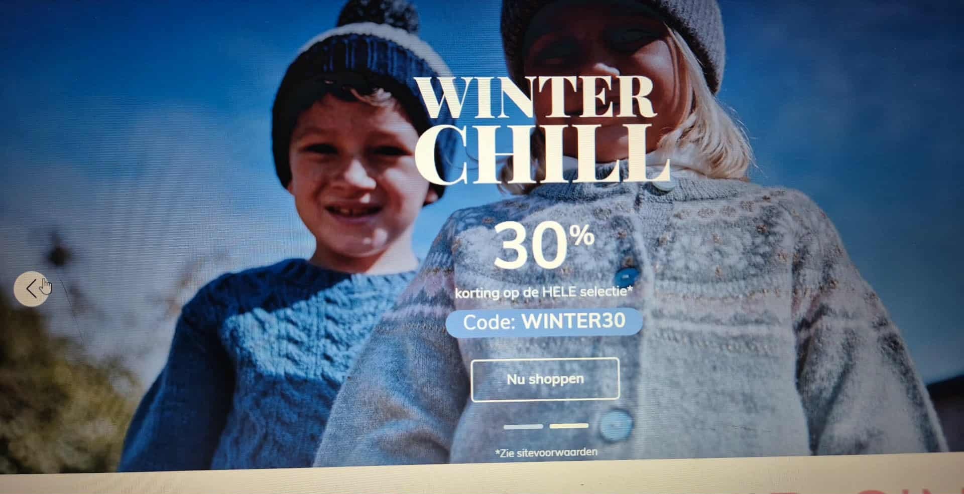 Nu 30% korting op de hele selectie